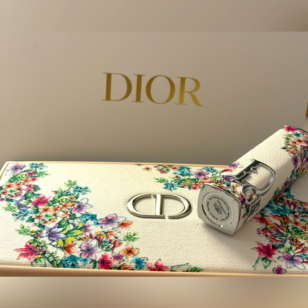 🩵 Dior SET NWT Dior Show limited edition floral palette & lipstick case